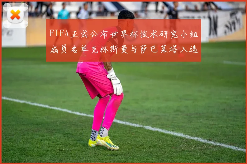 FIFA正式公布世界杯技术研究小组成员名单克林斯曼与萨巴莱塔入选